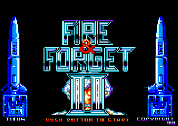 Fire & Forget 2 intro screen CPC