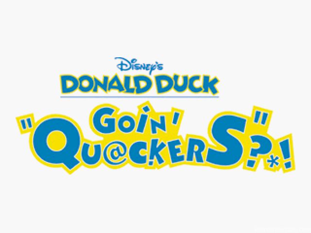 Donald Duck Going Quackers
